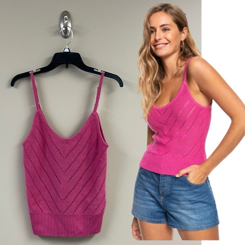 ROXY SUNRISE CLUB STRAPPY TANK TOP WOMENS NWT Large